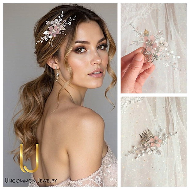 Mon Chery - Pieptan mireasa floral