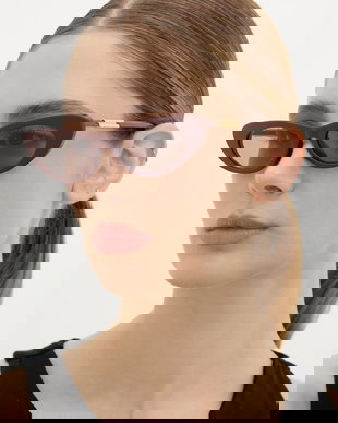 Bottega Veneta Ochelari de soare cat eye pentru femei