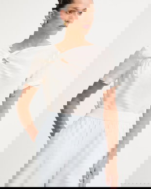 Patrizia Pepe bluză de mătase