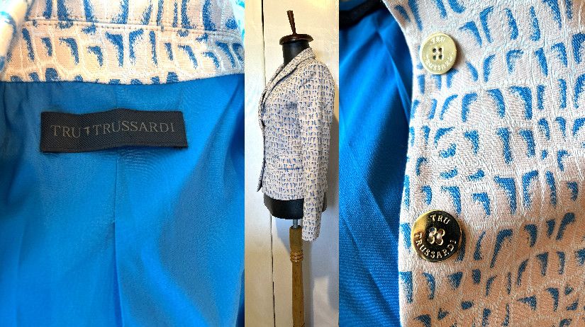Tru Trussardi sacou bumbac