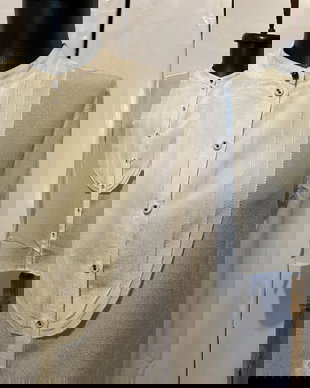 Campus bluză mătase naturală cu jabou