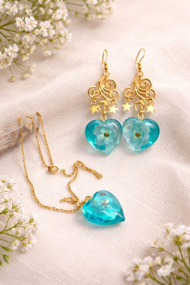 Set handmade fluturi din rasina 01993