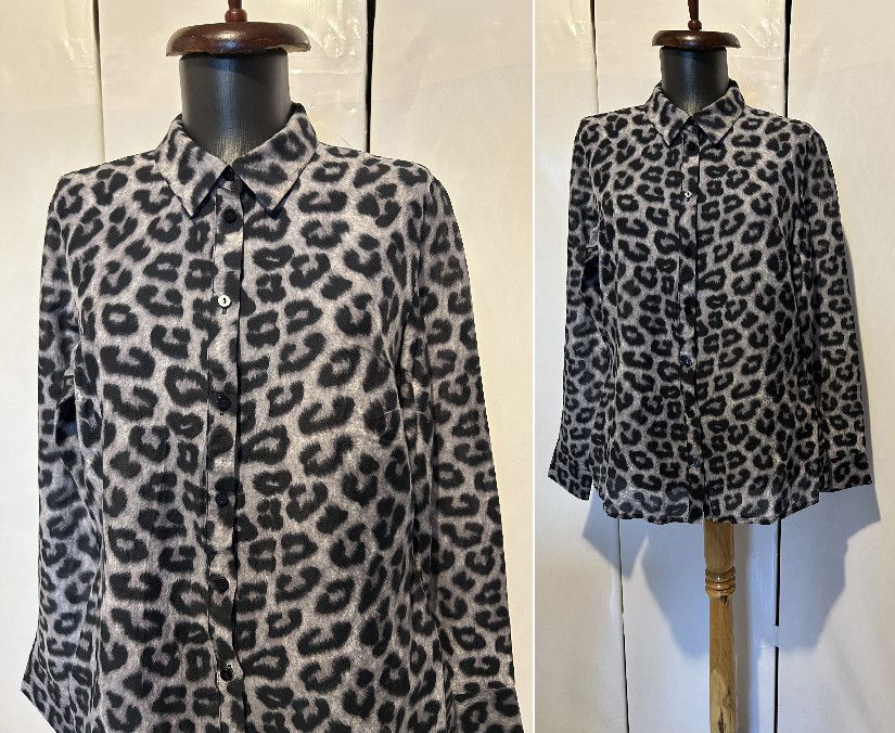 Ashley Brooke bluză mătase naturală și bumbac