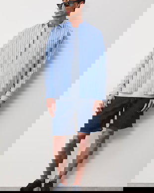 Medicine cămașă pentru bărbați, din bumbac cu elastan