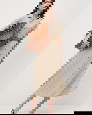 Medicine rochie evazată cu in