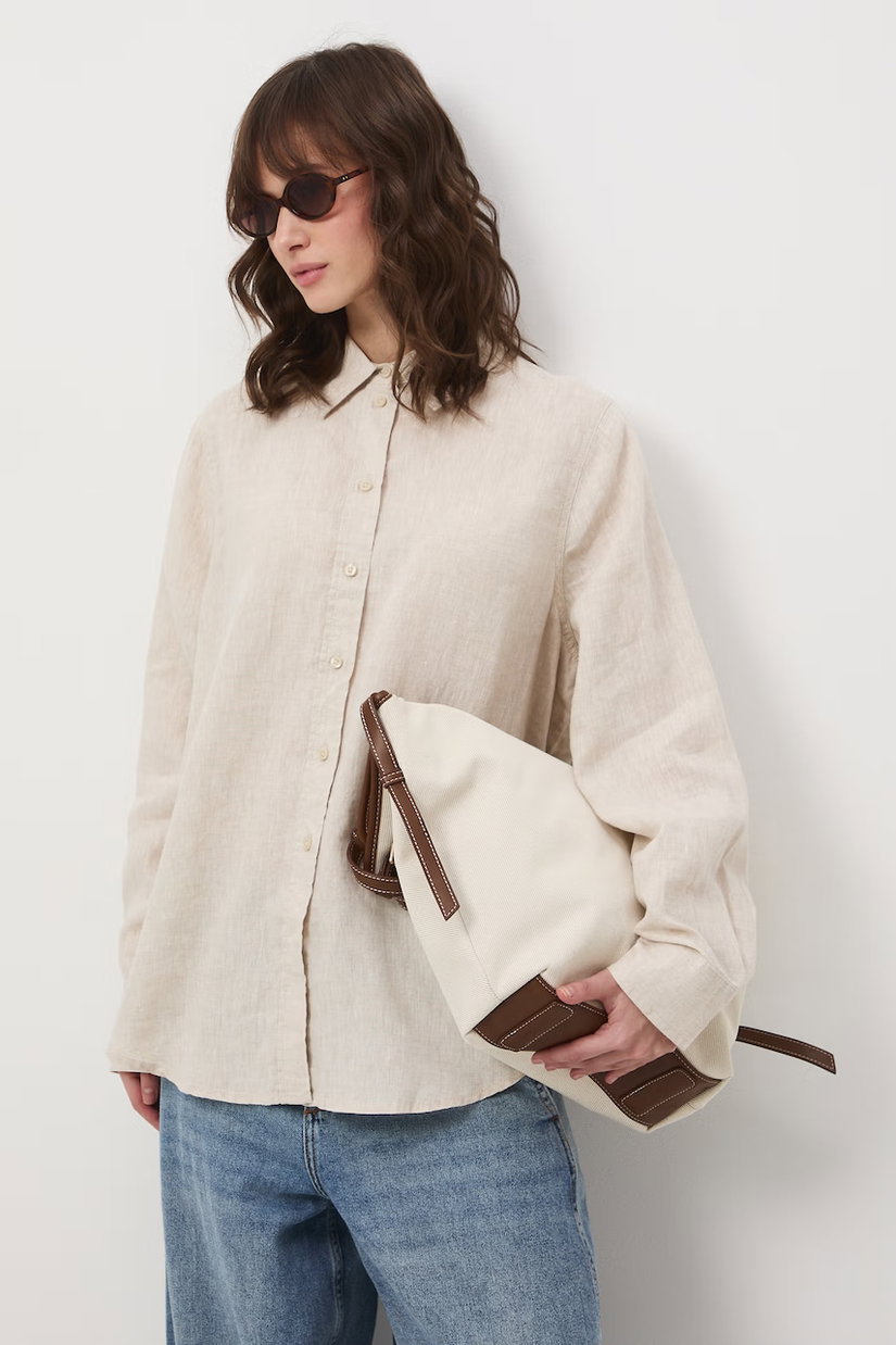 Medicine cămașă pentru femei, din in