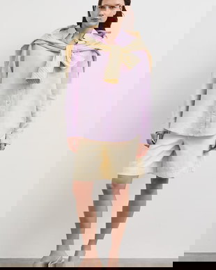 Medicine cămașă pentru femei, din in