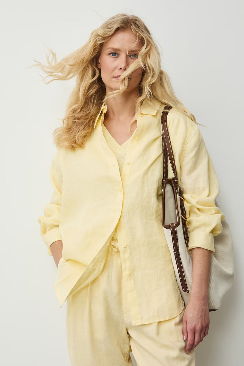 Medicine cămașă pentru femei, din in