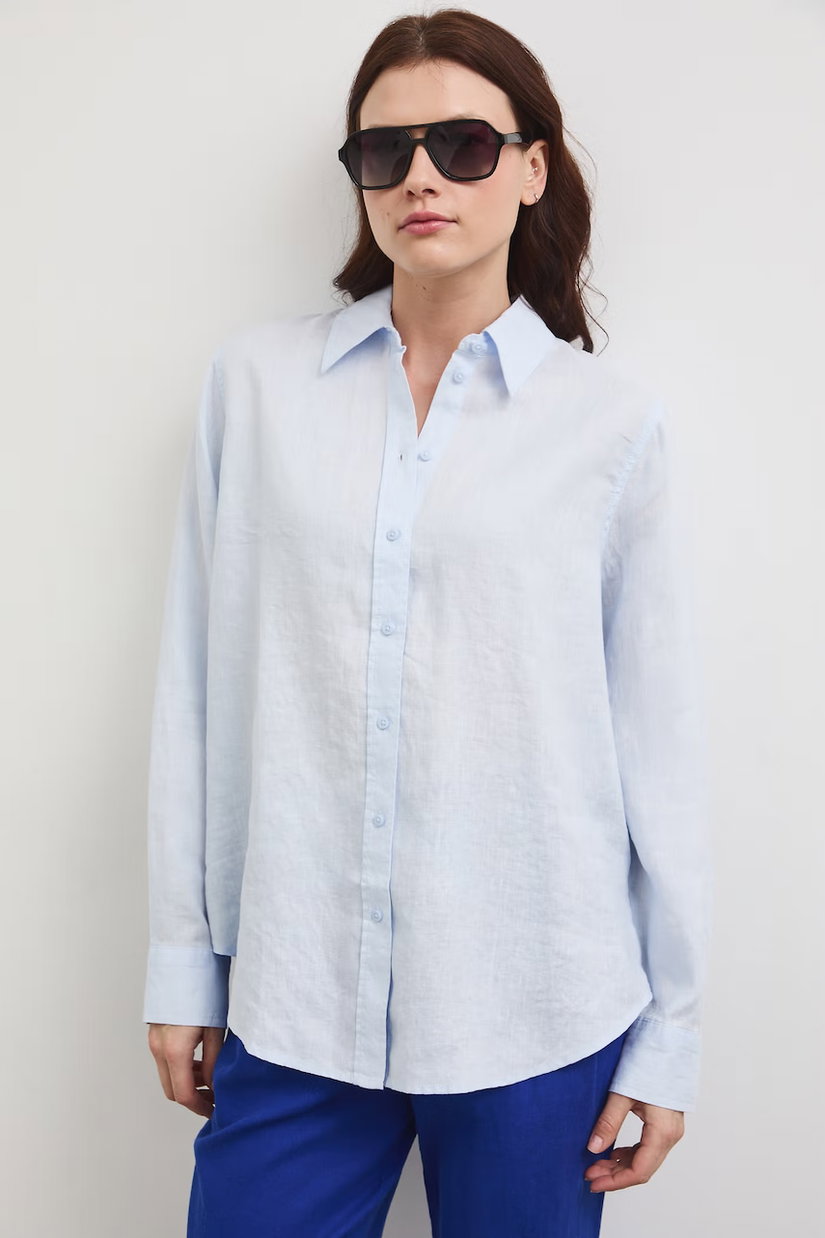 Medicine cămașă pentru femei, din in