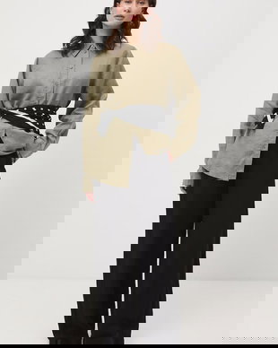 Medicine cămașă pentru femei, din in