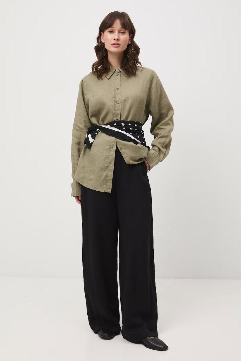 Medicine cămașă pentru femei, din in