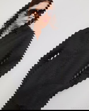 Medicine cămașă pentru femei, din in