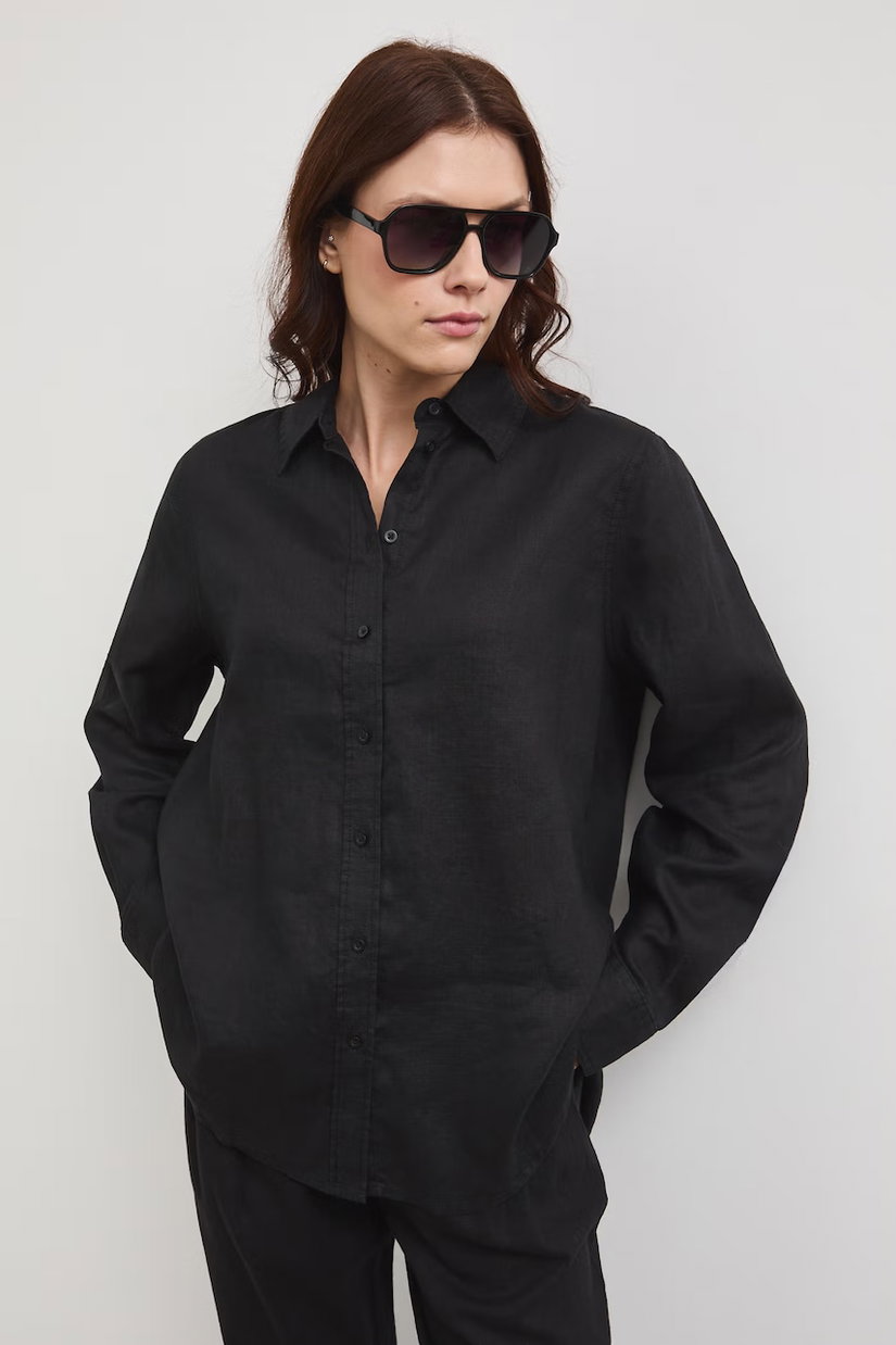 Medicine cămașă pentru femei, din in