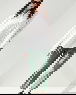 Medicine cămașă pentru femei, din in