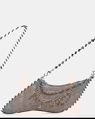 Guess geantă femei cu imitație de piele LIBBY