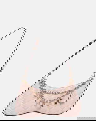 Guess geantă de damă cu imitație de piele LIBBY