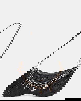 Guess geantă de femei cu imitație de piele LIBBY