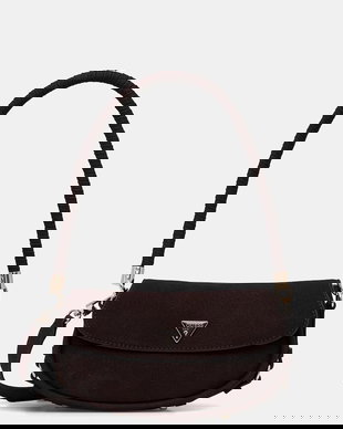 Guess geantă de femei cu imitație de piele întoarsă DANYA