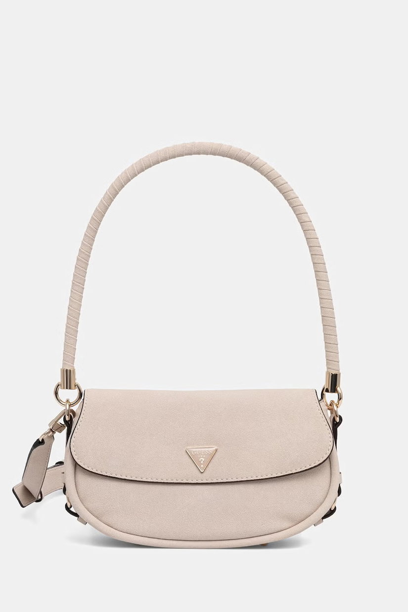 Guess geantă femei cu imitație de piele întoarsă DANYA