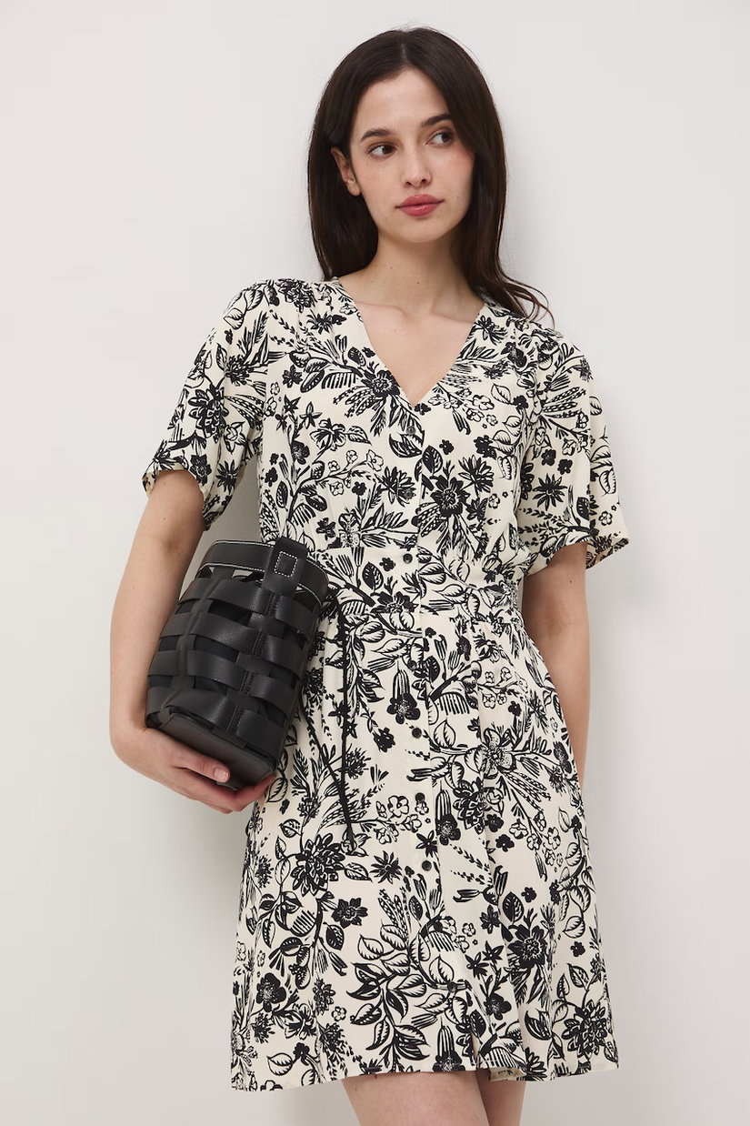 Medicine rochie cu vâscoză