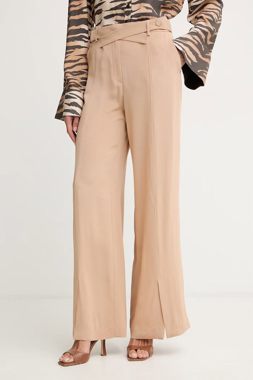 Simona Corsellini pantaloni pentru femei, cu vâscoză