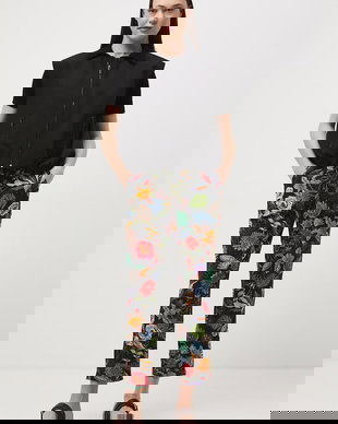 Medicine pantaloni chinos pentru femei, cu vâscoză