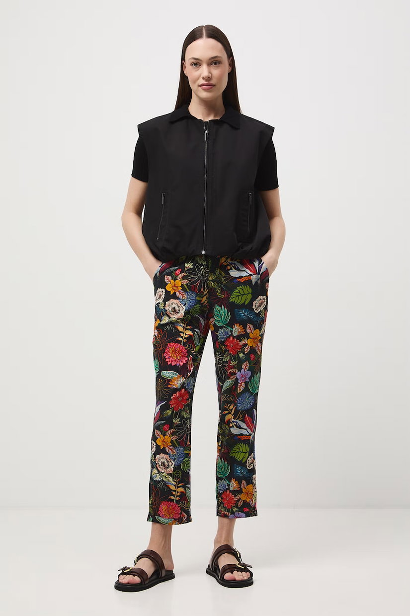 Medicine pantaloni chinos pentru femei, cu vâscoză