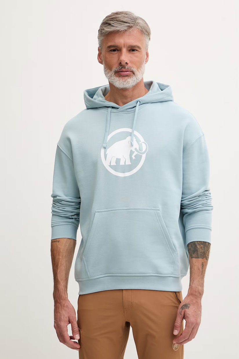 Mammut hanorac cu glugă pentru bărbați, din bumbac