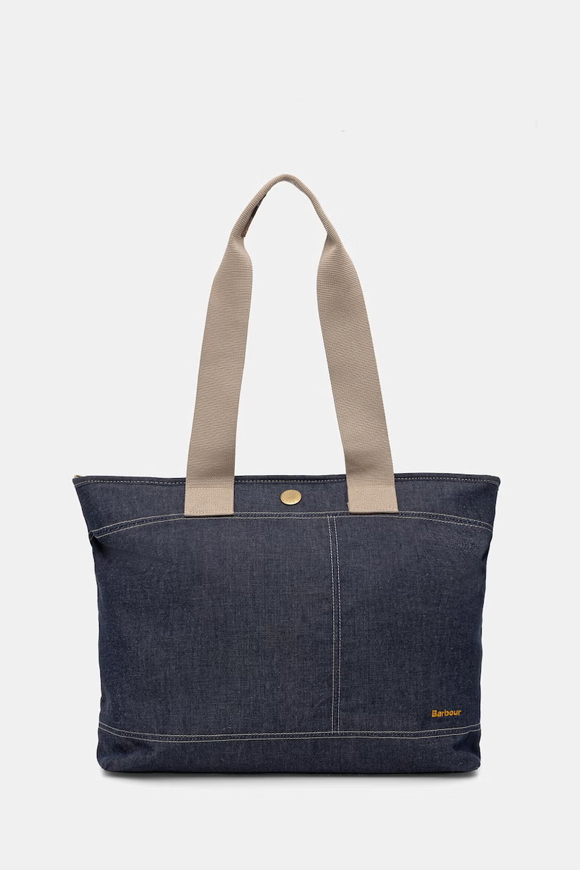 Barbour geantă shopper pentru femei, din denim Mya