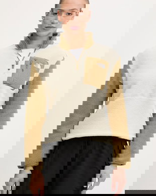 The North Face hanorac pentru femei, din polar Yumiori