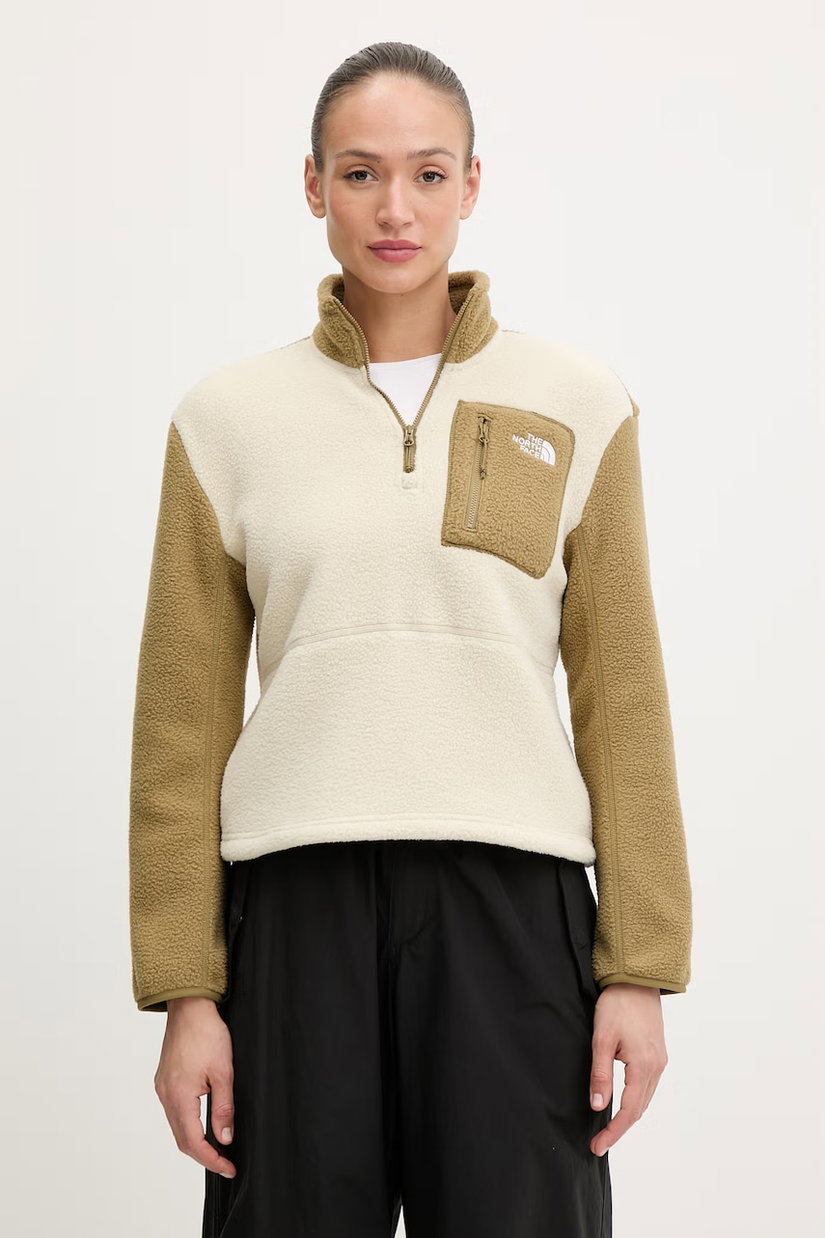 The North Face hanorac pentru femei, din polar Yumiori