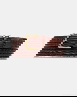 Barbour curea împletită pentru femei, din piele