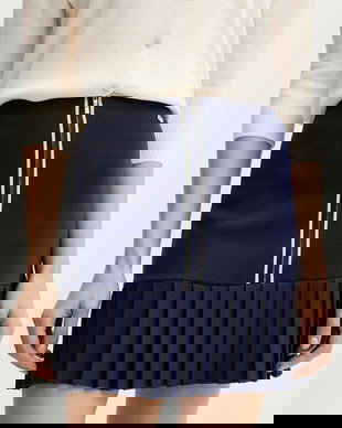 Silvian Heach fustă cu vâscoză THOREM