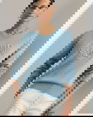 Lauren Ralph Lauren hanorac pentru femei, din bumbac