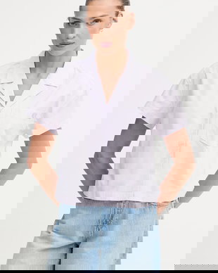 Calvin Klein Jeans cămașă pentru femei, din bumbac