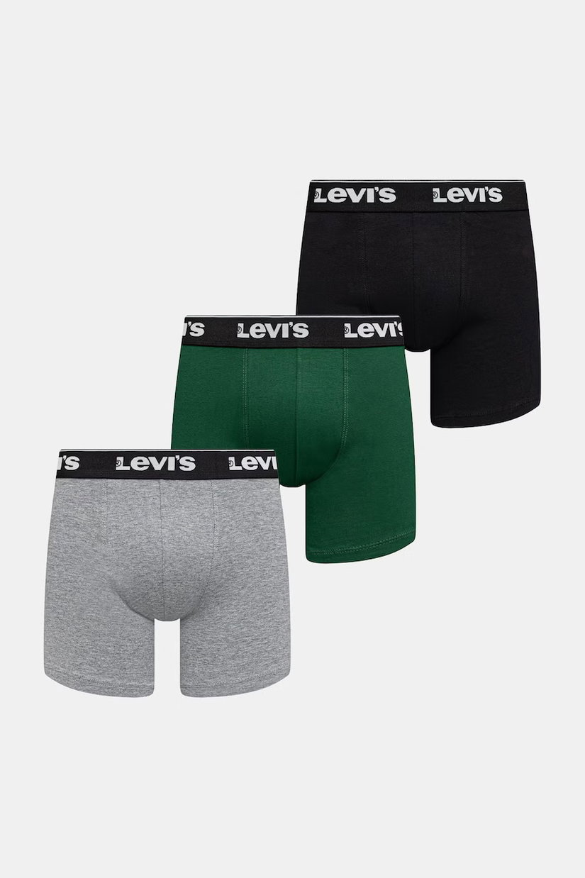 Levi's boxeri pentru bărbați, din bumbac cu elastan pachet de 3
