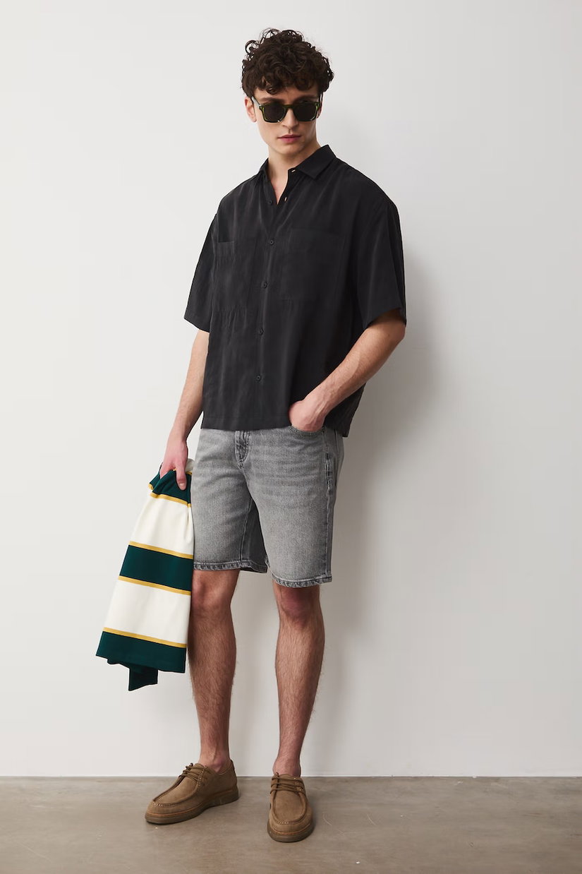 Medicine cămașă pentru bărbați, cu modal