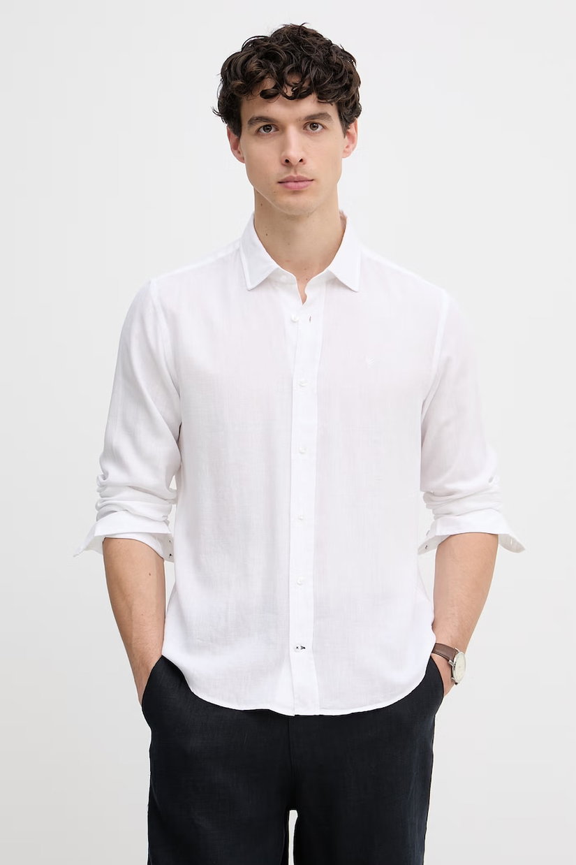 Joop! cămașă pentru bărbați, cu amestec de in