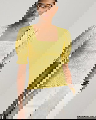 Lauren Ralph Lauren bluză pentru femei, din bumbac