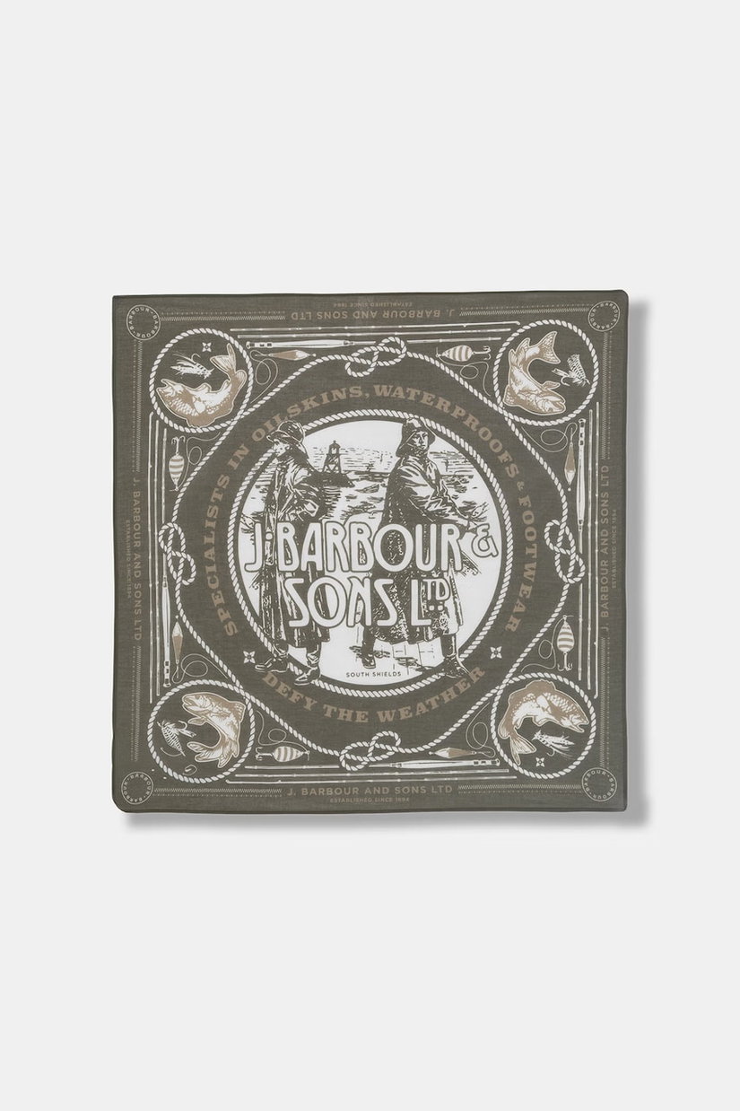 Barbour bandana pentru femei, din bumbac