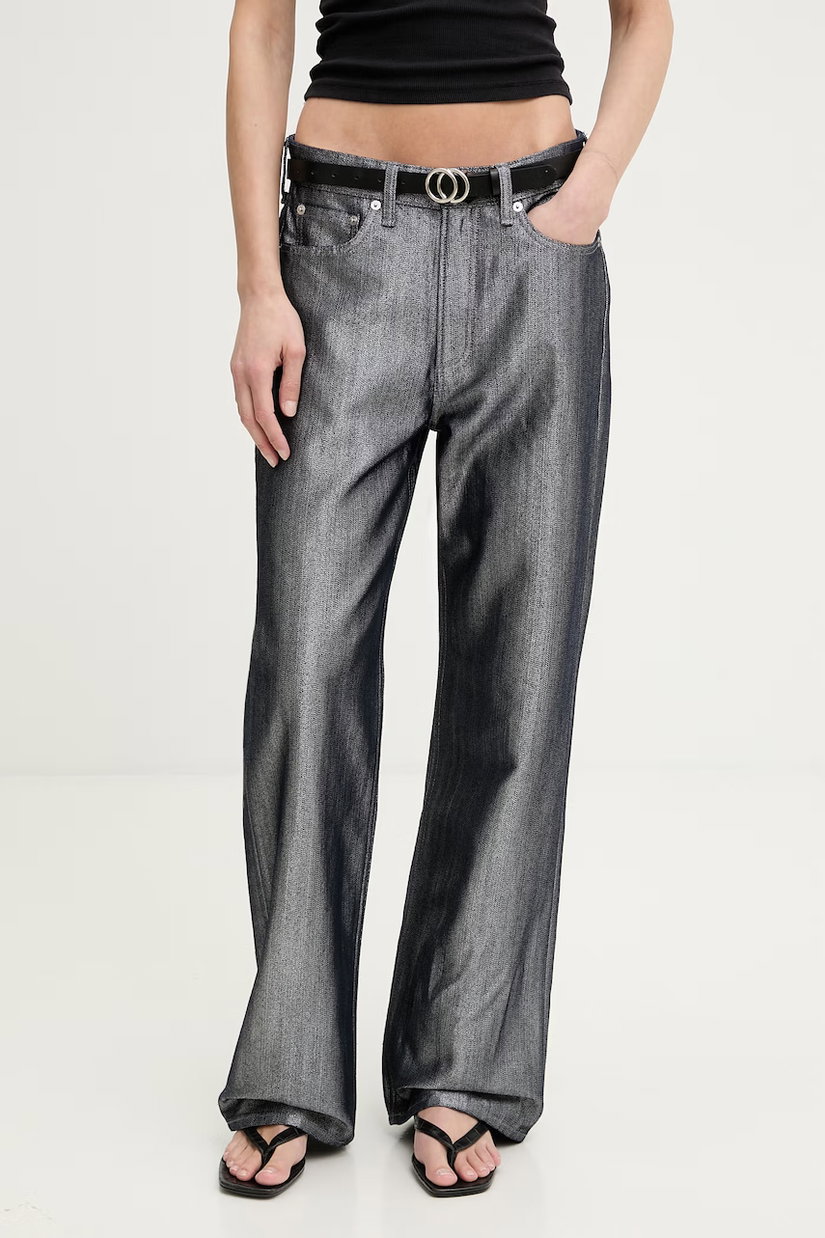 rag & bone blugi wide leg pentru femei Logan
