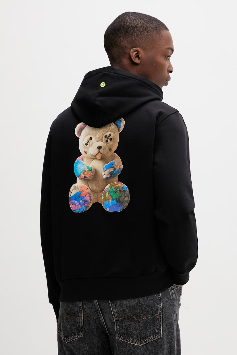 Barrow hanorac cu glugă pentru bărbați, din bumbac