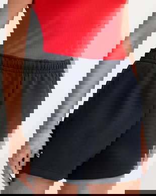 Lacoste pantaloni scurți de trening pentru femei, cu bumbac