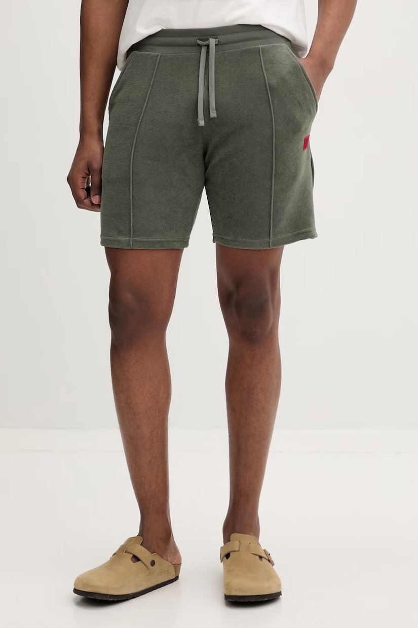 HUGO pantaloni scurți de loungewear pentru bărbați, din bumbac TERRANCE SHORTS