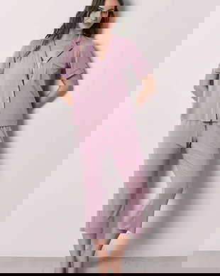 women'secret pijama din două piese de pentru femei, cu vâscoză