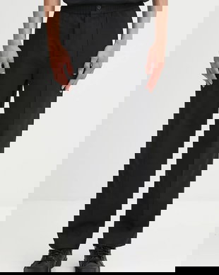 Filling Pieces pantaloni de lână Coach Twill Wool