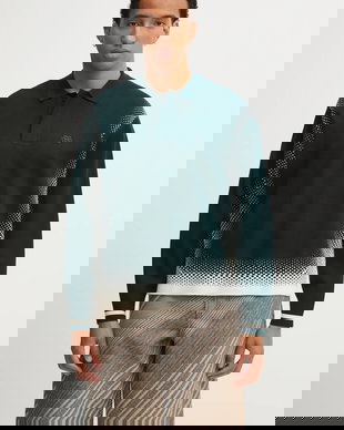 Filling Pieces pulover Knit Shirt Rugby