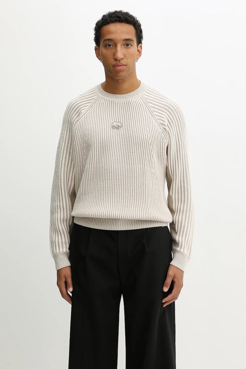 Filling Pieces pulover din amestec de lână Knit Sweater Raglan