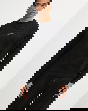 Filling Pieces pulover din amestec de lână Knit Sweater Raglan