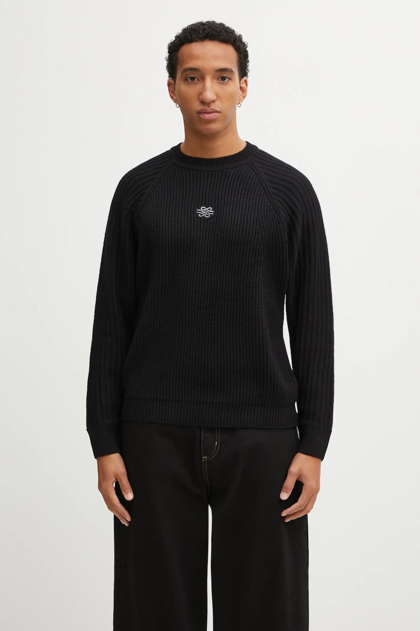 Filling Pieces pulover din amestec de lână Knit Sweater Raglan